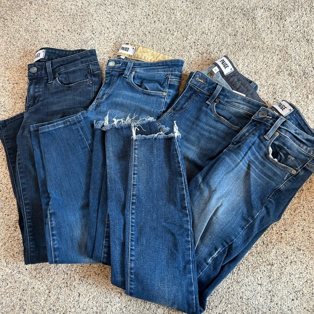 Bundle of Paige denim